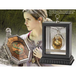 Replica the noble collection harry potter guardapelo horrocrux de salazar slytherin en expositor