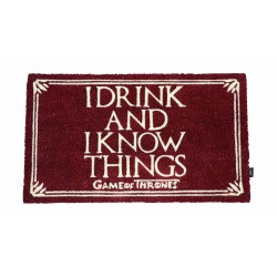 Felpudo game of thrones i drink and i know things