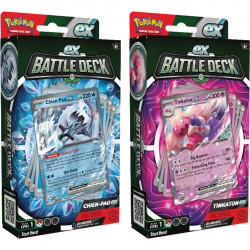 Juego de cartas pokemon tcg ex battle deck chien - pao - tinkaton