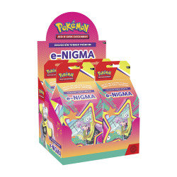 Juego de cartas pokemon tcg colección torneo premium e - nigma español