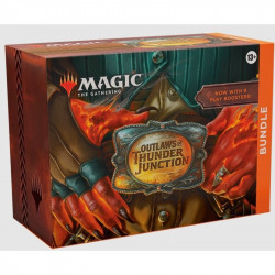 Juego de cartas magic the gathering outlaws of thunder junction bundle inglés