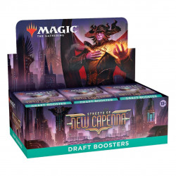 Juego de cartas wizards of the coast magic the gathering streets of new capenna caja de sobres draft (36) inglés