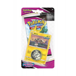 Juego de cartas pokemon tcg sword & shield 8 fusion strike checklane blister 16 unidades inglés