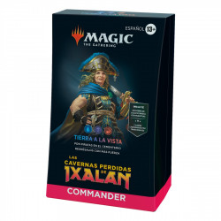 Juego de cartas magic the gathering las cavernas perdidas de ixalan mazos commander 4 barajas español