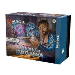 Caja de cartas magic the gathering bundle murders at karlov manor inglés