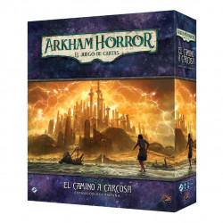 Juego de mesa arkham horror: el camino a carcosa exp. campaña pegi 14