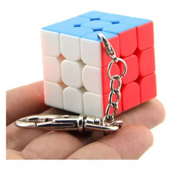 Llavero cubo de rubik moyu meilong 3x3 stickerless