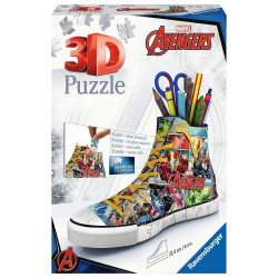 Puzzle 3d ravensburger sneaker -  avengers