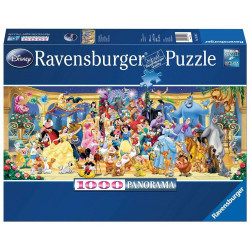 Puzzle ravensburger panorama: disney 1000 piezas