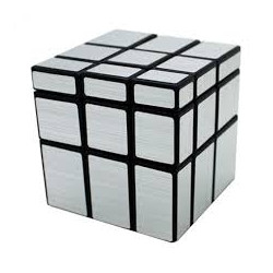 Cubo de rubik qiyi mirror 3x3 plata