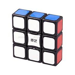 Cubo de rubik qiyi super floppy 3x3x1 bordes negros