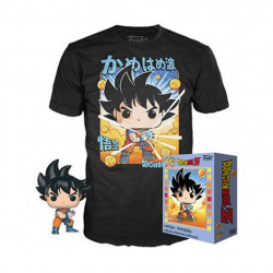 Pop & tee dragon ball z goku kamehameha funko + camiseta talla xl ut - 56667xl