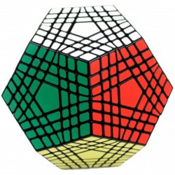 Cubo de rubik dodecaedro shengshou teramix 7x7x7 negro