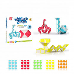 Juego de ingenio qiyi snake 36 piezas colores surtidos