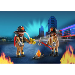 Playmobil duopack bomberos