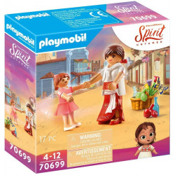 Playmobil spirit indomable joven fortu y milagros