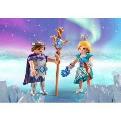 Playmobil princesa y príncipe de hielo