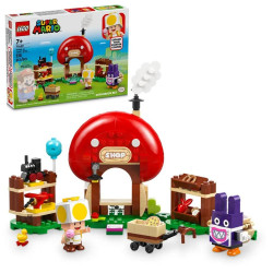 Lego super mario set de expansion: caco gazapo en la tienda de toad