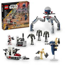 Lego star warspack de combate: soldado clon y droide de combate