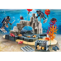 Playmobil fuerzas especiales superset unidad de buceo