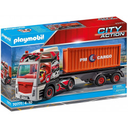 Playmobil camion con remolque