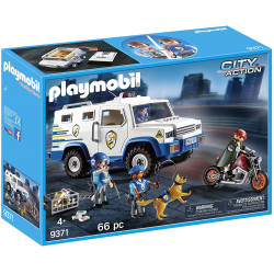 Playmobil vehiculo blindado