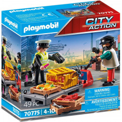 Playmobil control aduanero