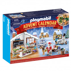 Calendario de adviento playmobil pasteleria navideña