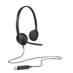 Auriculares con microfono logitech headset h340 usb