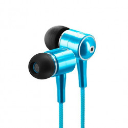 Auriculares energy sistem urban 2 cyan in ear -  aleacion aluminio -  iman neodimio -  peso ligero