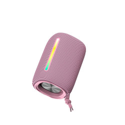 Altavoz bluetooth forever bs - 10 led pink color rosa