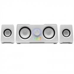 Altavoces mars gaming ms22w 2.2 35w usb + jack 3.5mm blanco