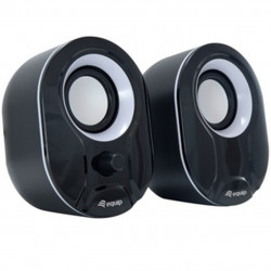 Altavoces equip life 2.0 245333 negro y blanco