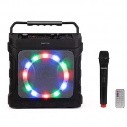 Altavoz portatil fonestar partybox 20w rms - jack - funcion karaoke - bluetooth - usb - micro sd - mp3 - microfono - efecto lum