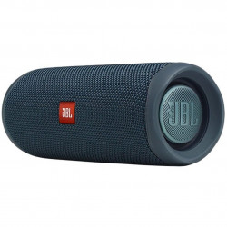 Altavoz bluetooth jbl flip 5 blue - 20w rms -  ipx7 - bateria 4800mah - manos libres - azul