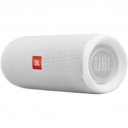 Altavoz bluetooth jbl flip 5 white - 20w rms -  ipx7 - bateria 4800mah - manos libres - blanco