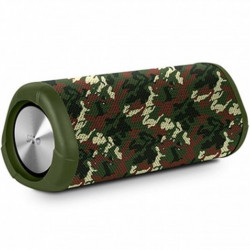 Altavoz spc tube camuflaje bluetooth 10w -  120h bateria -  waterproof -  alcance hasta 10m