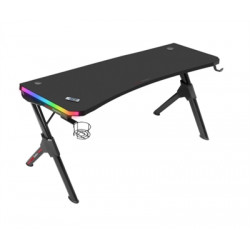 Mesa mars gaming mgd140rgb negro 140cm