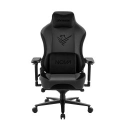 Phoenix nova silla gaming alta gama fabricada en tela gris