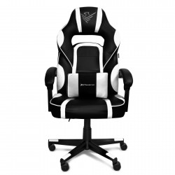 Silla gaming phoenix trophy cuero pu blanca