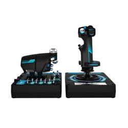 Joystick logitech pro flight x - 56 rhino h.o.t.a.s. system para pc