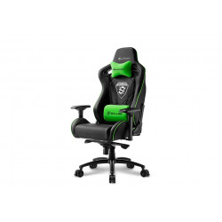 Silla gaming sharkoon skiller sgs4 negro verde 160g