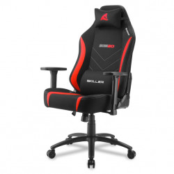 Silla gaming sharkoon sgs20 fabric negro - rojo