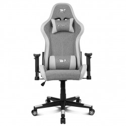 Silla gaming drift dr90 pro gris - blanca