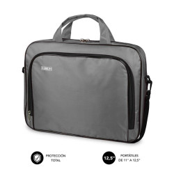 Maletin subblim oxford laptop para portatil 11pulgadas - 12.5pulgadas gris