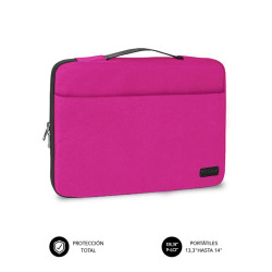 Funda subblim elegant laptop sleeve para portatil 13.3pulgadas - 14pulgadas rosa