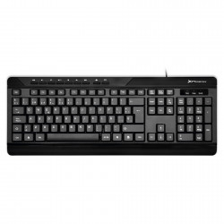 Teclado key light media español con cable