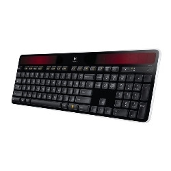 Teclado logitech k750 solar wireless inalambrico negro 2.4ghz