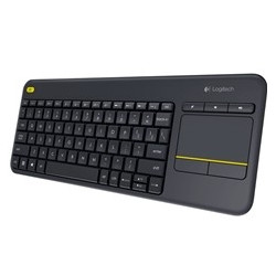 Teclado logitech k400 plus touch keyboard negro wireless inalambrico