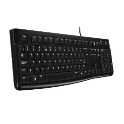 Teclado logitech k120 usb negro en ingles (eeuu)